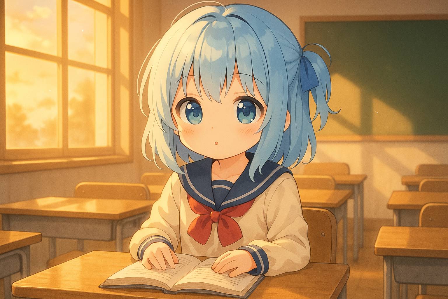 福利导航学生妹动漫 - 教室窗边的告白